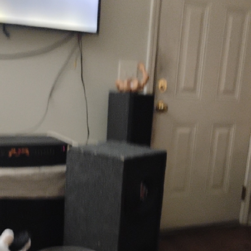 Black and Gray Speaker System